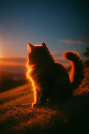 Luminous Nocturnal Nostalgia style reference image — dreamlike soft focus