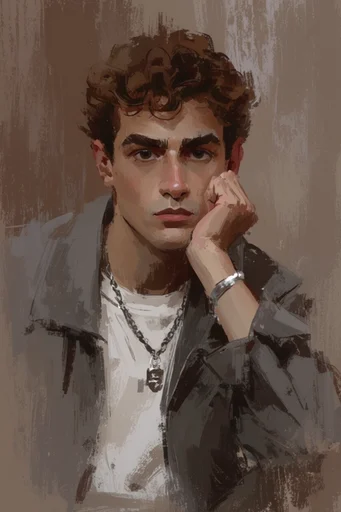 Expressive Graphic Noir style reference image — moody atmospheric lighting