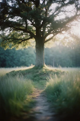 Mystical Folklore Dreamscape style AI image example 2