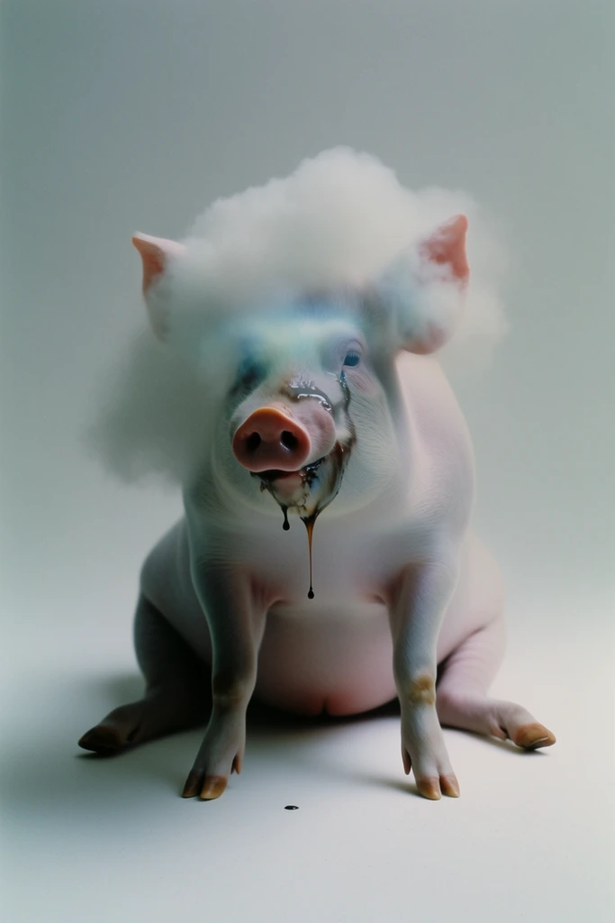 Minimalist Surrealist Editorial style AI image example 3