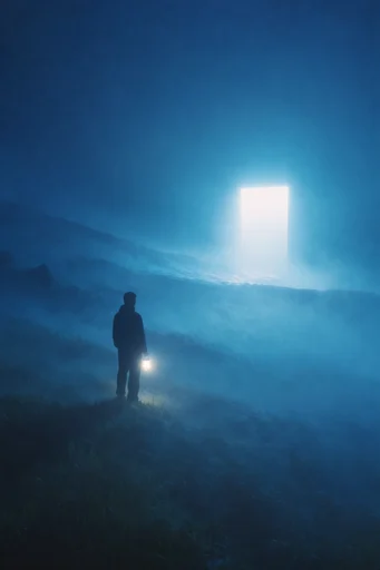 Luminous Liminal Monoliths moodboard — generate AI images in this style