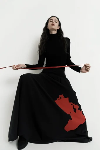 Stark Sculptural Surrealism style AI image example 2
