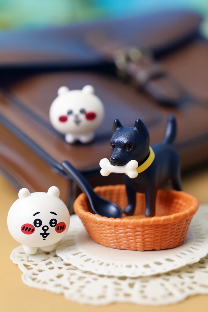 Whimsical Macro Dioramas style AI image example 3