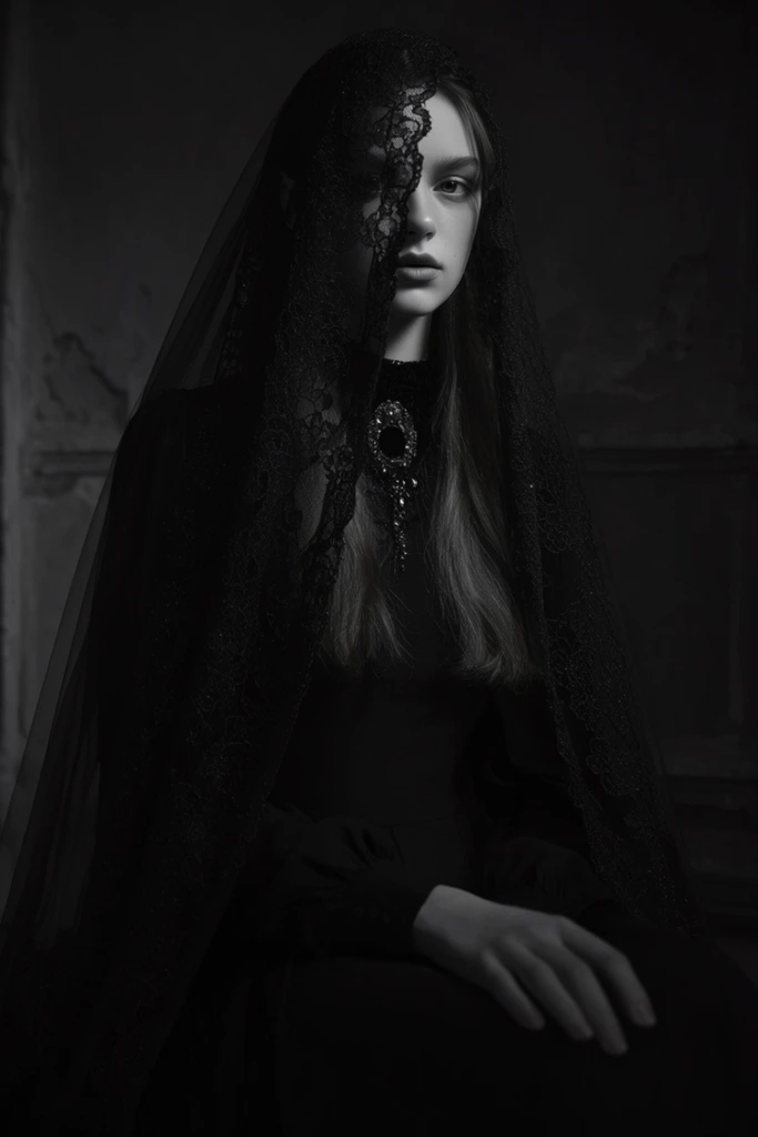 Sovereign Gothic Noir style AI image example 2