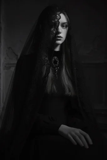 Sovereign Gothic Noir style AI image example 2