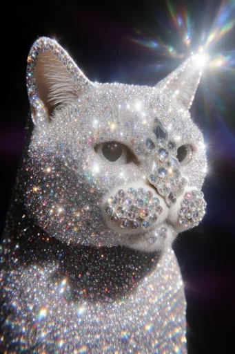 Prismatic Celestial Glamour style reference image — dreamy soft-focus bokeh