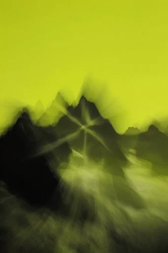 Ethereal Kinetic Minimalism style reference image — saturated color field