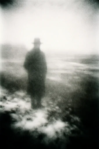 Ethereal Pictorialist Noir moodboard — generate AI images in this style