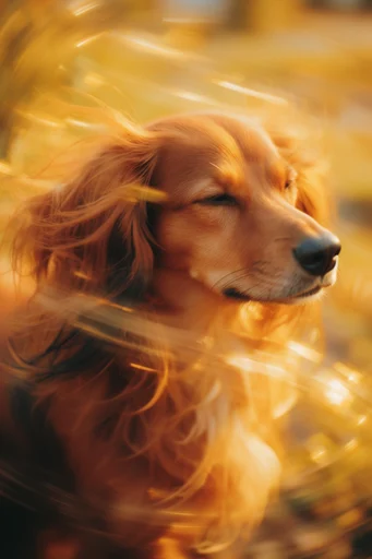 Luminous Gilded Dreamscape style reference image — dreamlike bokeh