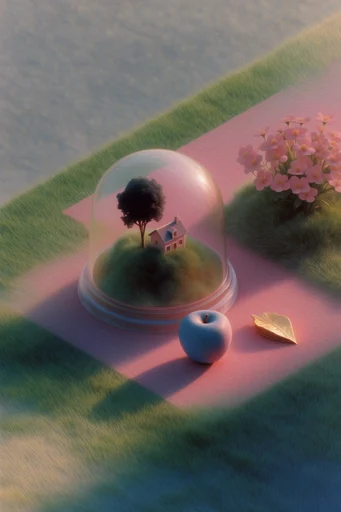 Whimsical Isometric Diorama style reference image — whimsical magical realism