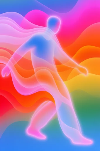 Luminous Fluid Gradient moodboard — generate AI images in this style