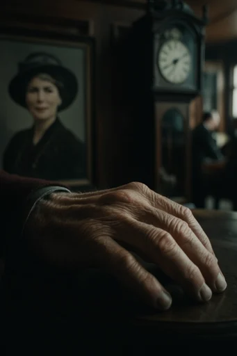 Cinematic Analog Melancholy style reference image — cinematic chiaroscuro