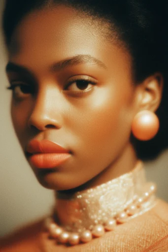Luminous Tactile Intimacy style reference image — shallow depth of field
