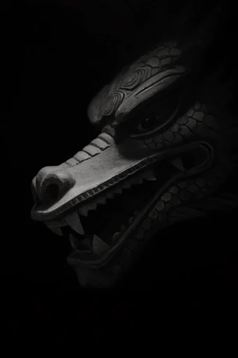 Cinematic Chiaroscuro Noir style reference image — dramatic shadows