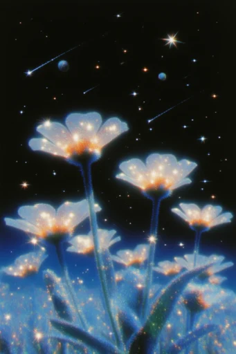 Nocturnal Retro Surrealism style reference image — high-contrast chiaroscuro