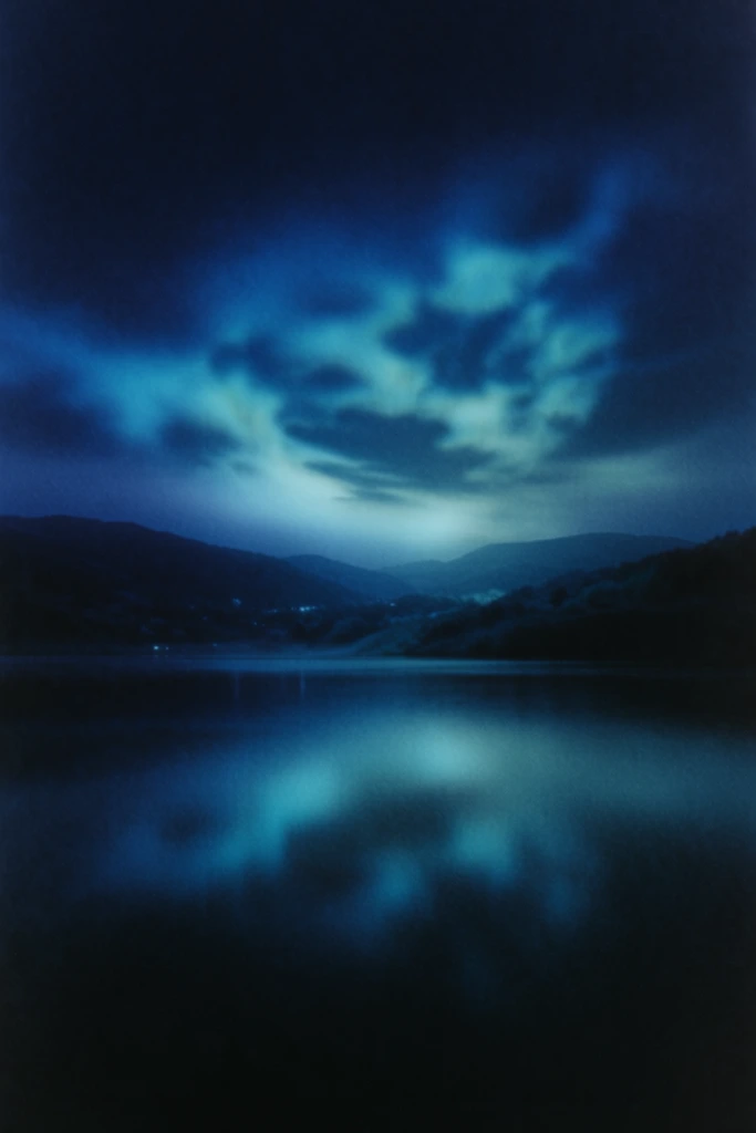 Ethereal Nocturnal Noir style AI image example 2
