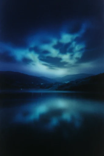 Ethereal Nocturnal Noir style AI image example 2