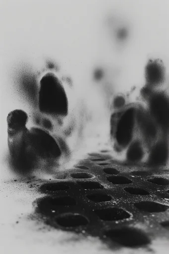 Ethereal Monochrome Minimalism style reference image — monochrome minimalism