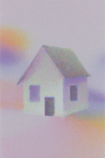 Tactile Ethereal Noise style reference image — chromatic aura