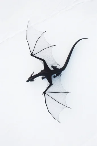 Minimalist Aerial Surrealism style reference image — high-key lighting