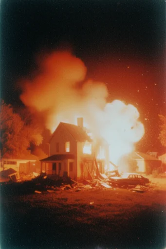 Analog Apocalyptic Radiance style reference image — lo-fi retro-futurism