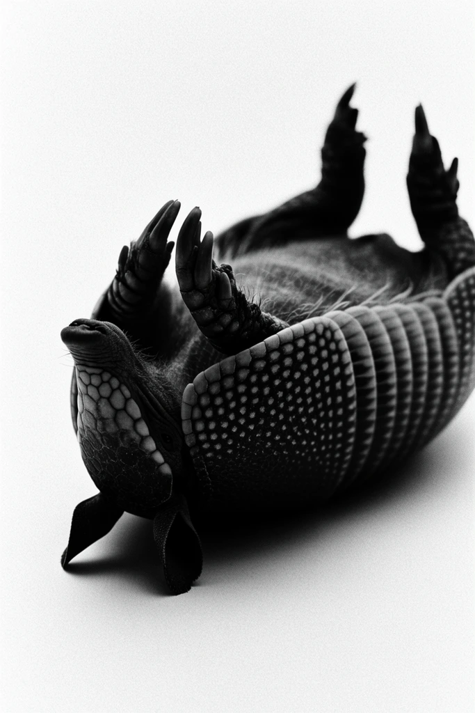 Sculptural Monochrome Noir style AI image example 3