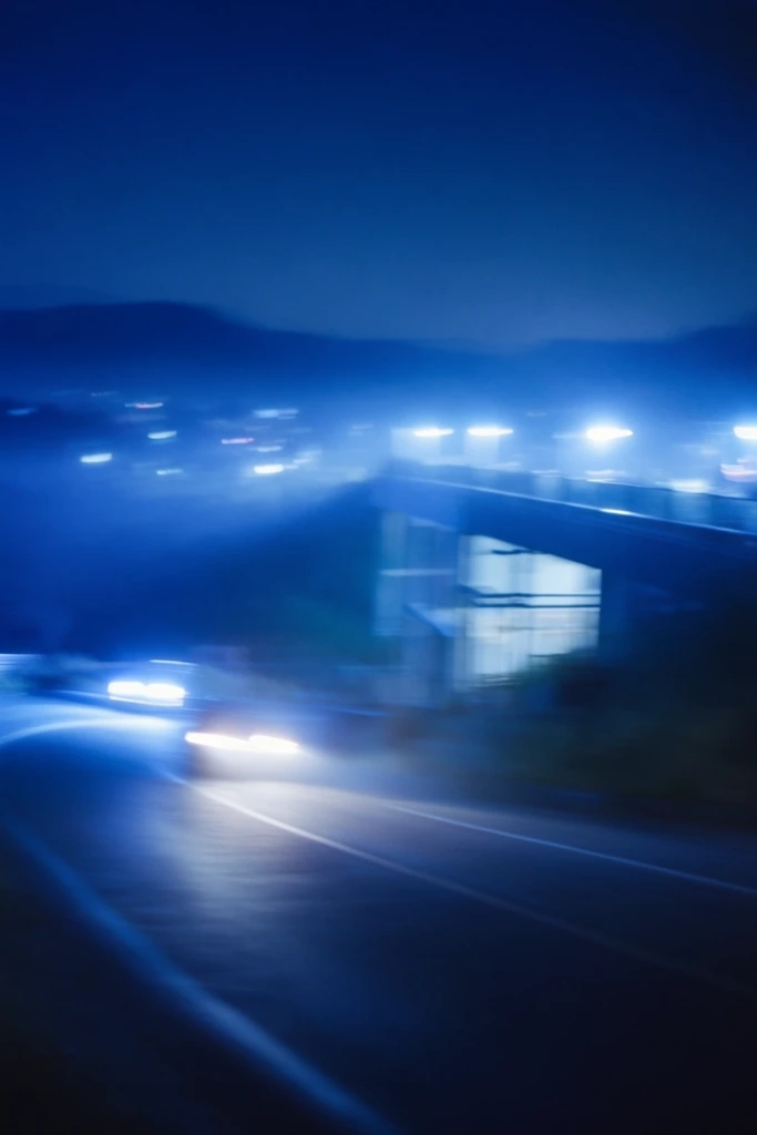 Nocturnal Kinetic Blur style AI image example 2