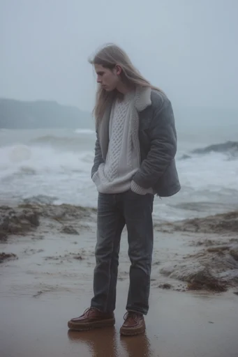 Atmospheric Nordic Melancholy moodboard — generate AI images in this style