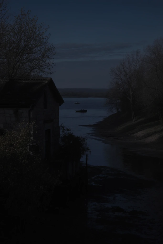 Cinematic Nocturnal Noir style AI image example 2
