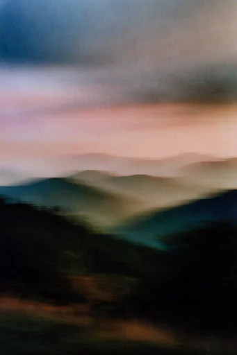 Ethereal Motion Noir style reference image — intentional camera movement