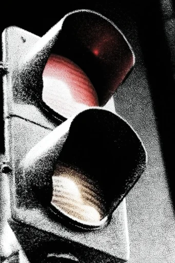Gritty Chiaroscuro Noir style reference image — stippling and cross-hatching