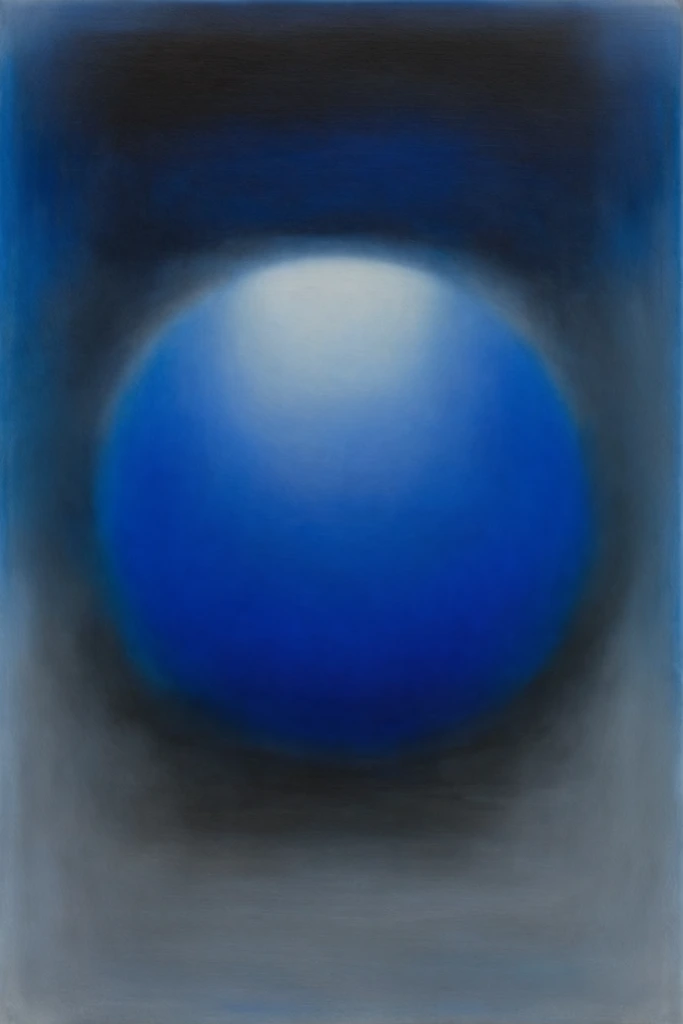 Luminous Chromatic Minimalism style AI image example 2