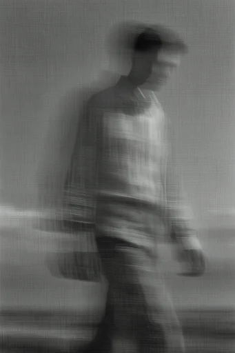 Ethereal Monochrome Abstraction moodboard — generate AI images in this style