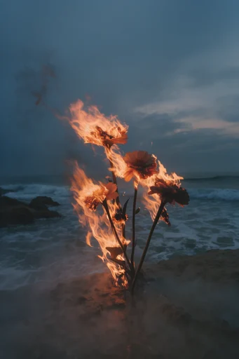 Cinematic Twilight Inferno style reference image — moody atmospheric lighting