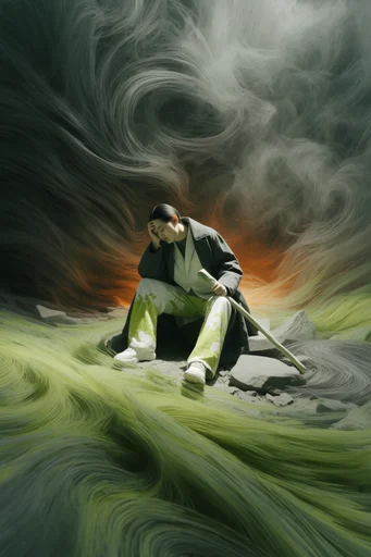 Surreal Biophilic Vortex moodboard — generate AI images in this style