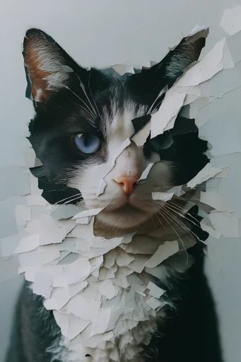 Fragmented Optical Surrealism style reference image — surreal multiplicity