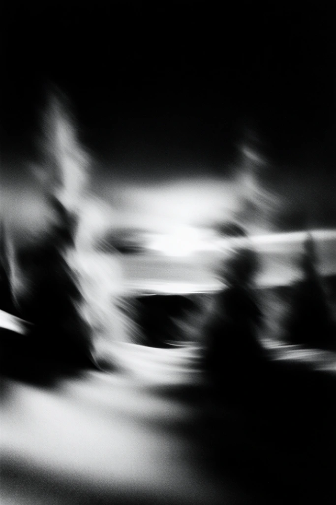 Spectral Kinetic Noir style AI image example 2