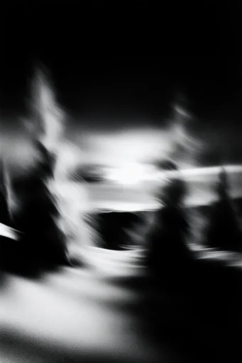 Spectral Kinetic Noir style AI image example 2