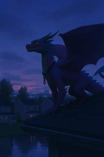 Melancholic Twilight Horizons style reference image — painterly digital art