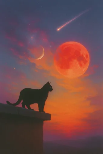 Celestial Dream Surrealism style reference image — dreamy atmosphere