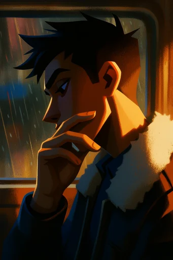 Cinematic Nocturnal Noir moodboard — generate AI images in this style