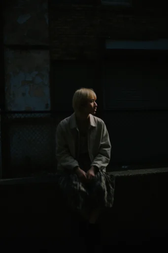 Cinematic Noir Realism style reference image — chiaroscuro lighting