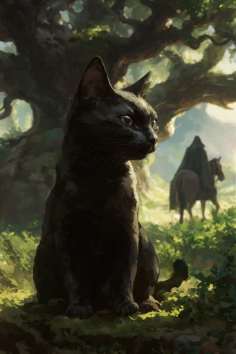 Mythic Overgrown Romanticism style reference image — dappled natural lighting