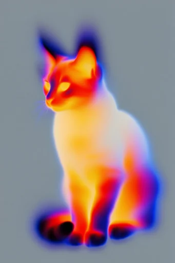 Spectral Thermal Minimalism style reference image — infrared aesthetic