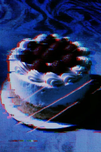 Analog Glitch Synthesis style reference image — motion blur distortion