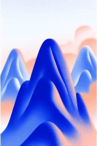 Ethereal Glitch Minimalist style reference image — chromatic aberration