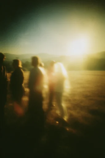 Nocturnal Analog Liminality style reference image — motion blur