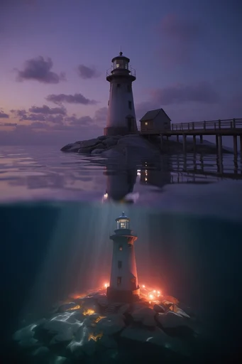 Luminous Twilight Liminality style reference image — moody atmospheric