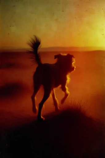 Amber Twilight Liminality style reference image — liminal space aesthetic