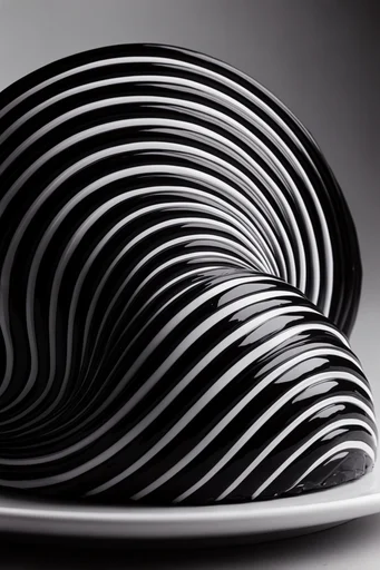 Monochrome Algorithmic Void style reference image — scientific celestial texture